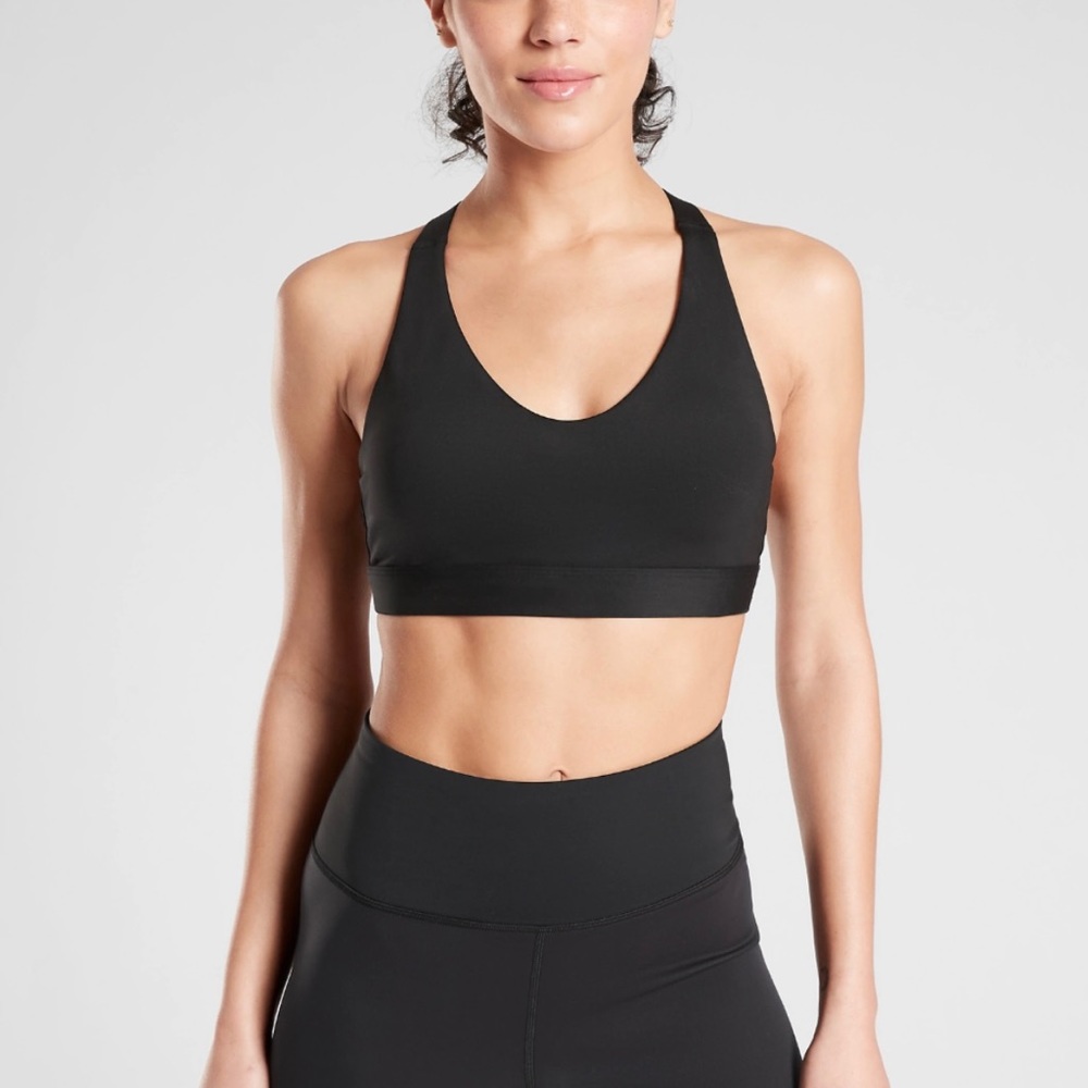 Athleta Black Ascent Bra